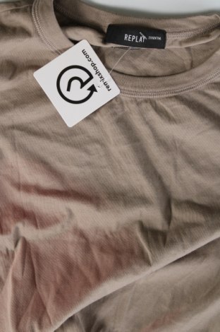 Herren T-Shirt Replay, Größe XXL, Farbe Beige, Preis 35,25 €