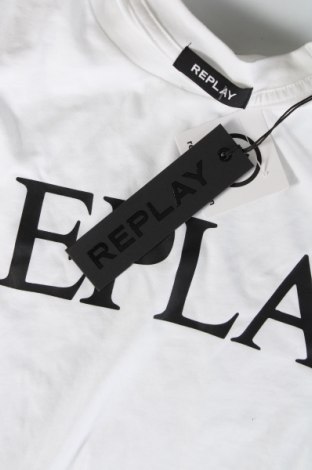 Pánské tričko  Replay, Velikost XL, Barva Bílá, Cena  1 043,00 Kč