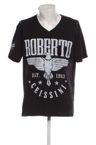 Tricou de bărbați Roberto Geissini, Mărime 3XL, Culoare Negru, Preț 62,50 Lei