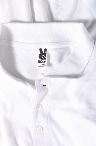 Ανδρικό t-shirt Roly, Μέγεθος XXL, Χρώμα Λευκό, Τιμή 8,12 €