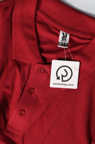 Ανδρικό t-shirt Roly, Μέγεθος XXL, Χρώμα Κόκκινο, Τιμή 6,49 €