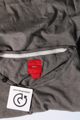 Pánske tričko  S.Oliver, Veľkosť M, Farba Sivá, Cena  6,75 €