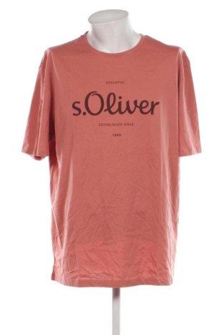 Herren T-Shirt S.Oliver, Größe 3XL, Farbe Rosa, Preis 21,57 €