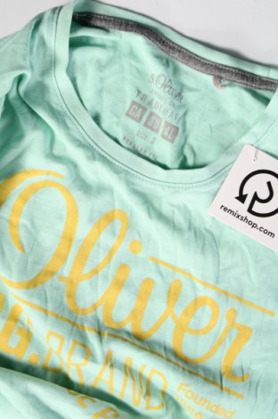 Pánské tričko  S.Oliver, Velikost S, Barva Zelená, Cena  223,00 Kč