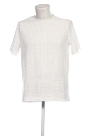 Ανδρικό t-shirt SHEIN, Μέγεθος M, Χρώμα Λευκό, Τιμή 8,04 €