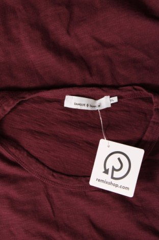 Ανδρικό t-shirt Samsoe & Samsoe, Μέγεθος XXL, Χρώμα Κόκκινο, Τιμή 14,69 €