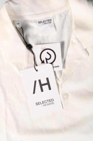 Pánske tričko  Selected Homme, Veľkosť L, Farba Kremová, Cena  15,98 €