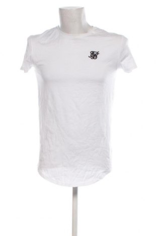 Herren T-Shirt SikSilk, Größe M, Farbe Weiß, Preis € 21,57