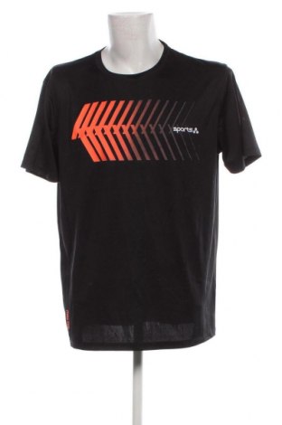 Herren T-Shirt Sports, Größe XXL, Farbe Schwarz, Preis € 9,05