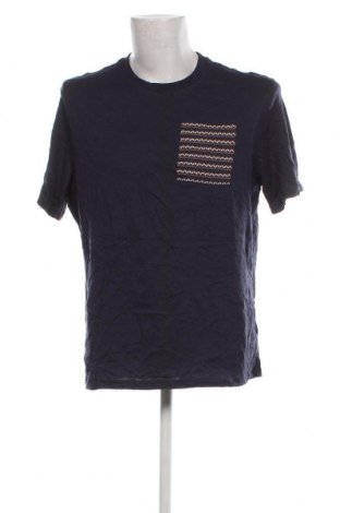 Ανδρικό t-shirt Springfield, Μέγεθος L, Χρώμα Μπλέ, Τιμή 8,66 €