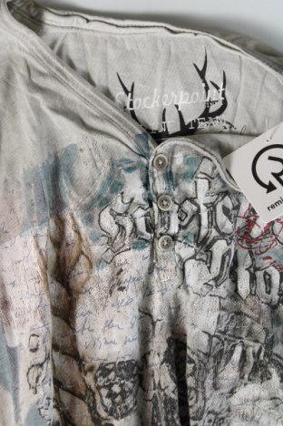 Ανδρικό t-shirt Stockerpoint, Μέγεθος XL, Χρώμα Γκρί, Τιμή 8,66 €