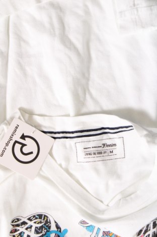 Herren T-Shirt Tom Tailor, Größe M, Farbe Weiß, Preis € 7,00