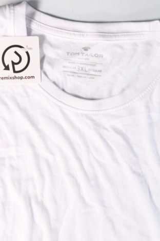 Herren T-Shirt Tom Tailor, Größe 3XL, Farbe Weiß, Preis € 14,38