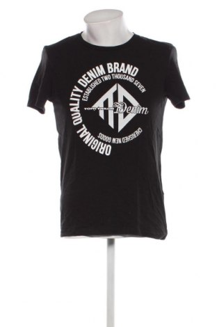 Ανδρικό t-shirt Tom Tailor, Μέγεθος M, Χρώμα Μαύρο, Τιμή 8,66 €