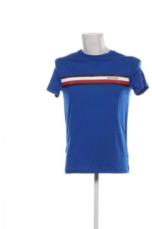 Męski T-shirt Tommy Hilfiger, Rozmiar S, Kolor Niebieski, Cena 205,24 zł