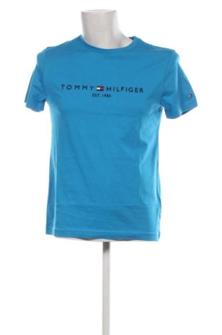Мъжка тениска Tommy Hilfiger, Размер S, Цвят Син, Цена 77,00 лв.