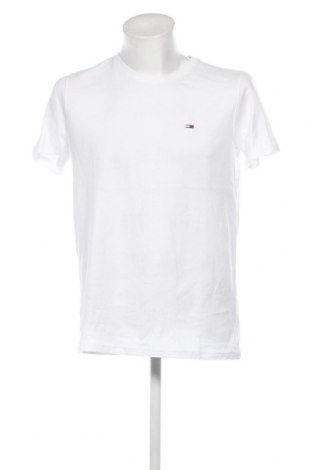 Pánske tričko  Tommy Jeans, Veľkosť L, Farba Biela, Cena  21,83 €