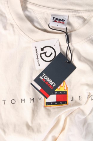 Мъжка тениска Tommy Jeans, Размер L, Цвят Бял, Цена 77,00 лв.