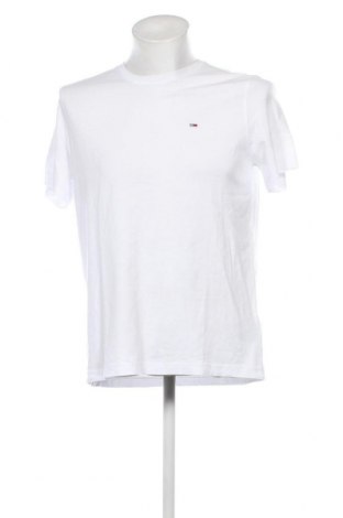 Ανδρικό t-shirt Tommy Jeans, Μέγεθος L, Χρώμα Λευκό, Τιμή 39,69 €