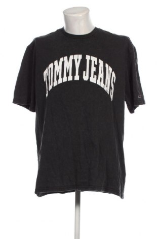 Tricou de bărbați Tommy Jeans, Mărime L, Culoare Gri, Preț 253,29 Lei