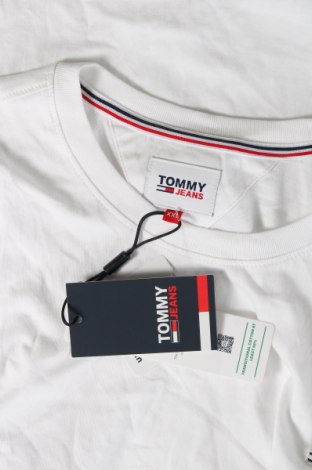 Męski T-shirt Tommy Jeans, Rozmiar XXL, Kolor Biały, Cena 205,24 zł