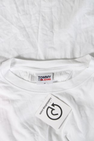 Tricou de bărbați Tommy Jeans, Mărime M, Culoare Alb, Preț 240,63 Lei