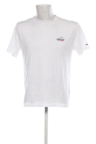 Męski T-shirt Tommy Jeans, Rozmiar M, Kolor Biały, Cena 194,98 zł