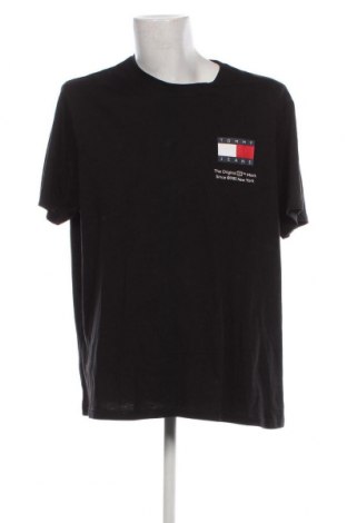 Ανδρικό t-shirt Tommy Jeans, Μέγεθος 3XL, Χρώμα Μαύρο, Τιμή 39,69 €