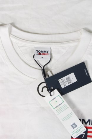 Tricou de bărbați Tommy Jeans, Mărime M, Culoare Alb, Preț 240,63 Lei