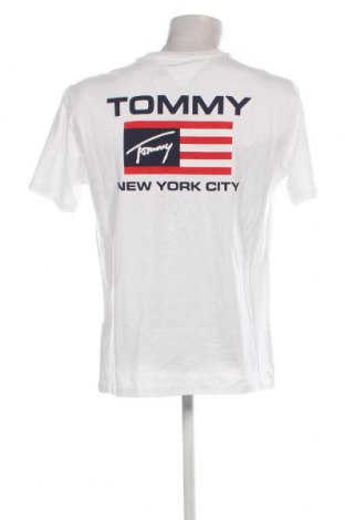 Pánske tričko  Tommy Jeans, Veľkosť M, Farba Biela, Cena  35,72 €