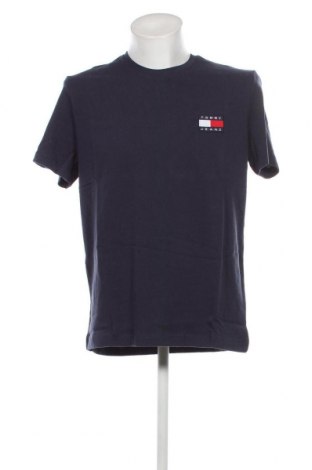 Мъжка тениска Tommy Jeans, Размер L, Цвят Син, Цена 77,00 лв.