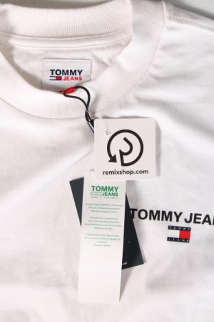 Tricou de bărbați Tommy Jeans, Mărime M, Culoare Alb, Preț 253,29 Lei