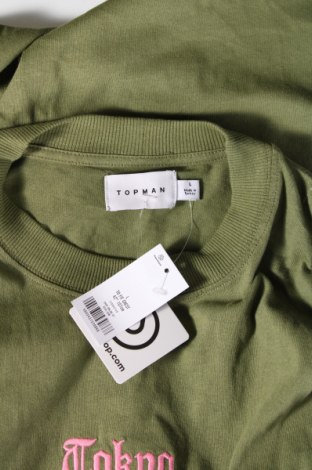 Tricou de bărbați Topman, Mărime L, Culoare Verde, Preț 101,97 Lei