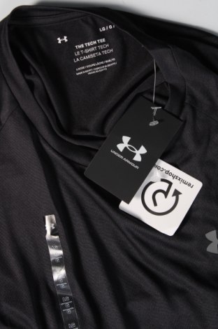 Męski T-shirt Under Armour, Rozmiar L, Kolor Czarny, Cena 165,26 zł