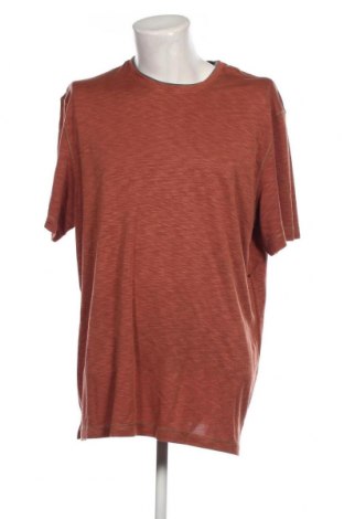 Ανδρικό t-shirt Van Heusen, Μέγεθος XXL, Χρώμα Καφέ, Τιμή 11,69 €