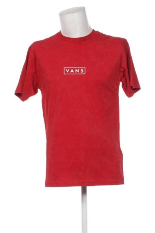 Męski T-shirt Vans, Rozmiar M, Kolor Czerwony, Cena 111,42 zł