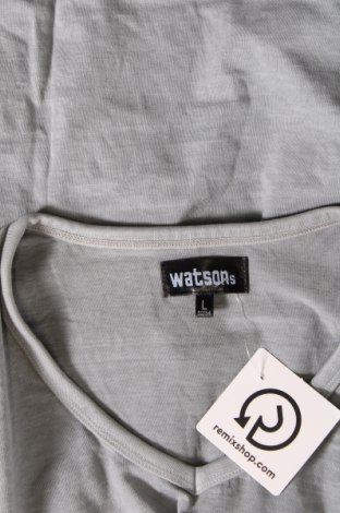 Herren T-Shirt Watson's, Größe L, Farbe Grau, Preis € 9,74