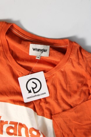 Męski T-shirt Wrangler, Rozmiar S, Kolor Pomarańczowy, Cena 75,96 zł