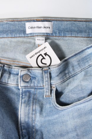 Męskie jeansy Calvin Klein Jeans, Rozmiar M, Kolor Niebieski, Cena 274,14 zł