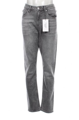 Męskie jeansy Calvin Klein Jeans, Rozmiar XL, Kolor Szary, Cena 448,60 zł