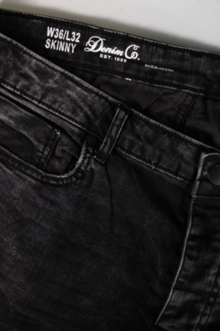 Ανδρικό τζίν Denim Co., Μέγεθος L, Χρώμα Μαύρο, Τιμή 10,76 €