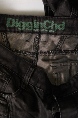 Męskie jeansy Digginchd By Clockhouse, Rozmiar L, Kolor Czarny, Cena 49,26 zł
