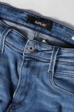Męskie jeansy Replay, Rozmiar M, Kolor Niebieski, Cena 299,06 zł