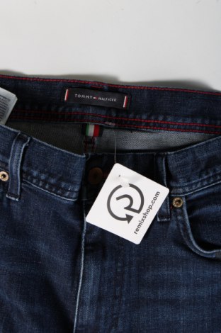 Męskie jeansy Tommy Hilfiger, Rozmiar XL, Kolor Niebieski, Cena 274,14 zł