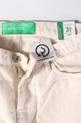 Herren Jeans United Colors Of Benetton, Größe M, Farbe Beige, Preis € 19,18