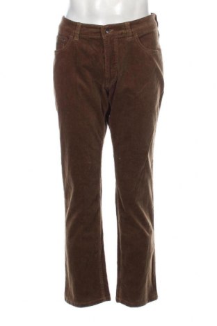 Pantaloni raiați de bărbați, Mărime XL, Culoare Maro, Preț 151,32 Lei