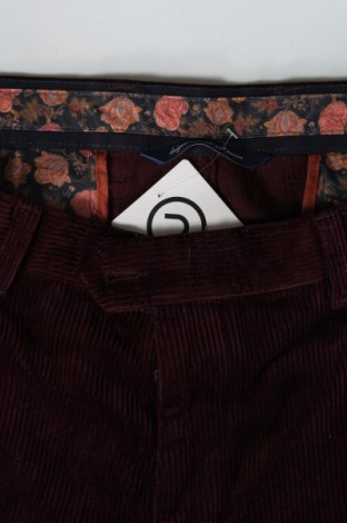 Pantaloni raiați de bărbați Bruhl, Mărime XL, Culoare Roșu, Preț 112,17 Lei