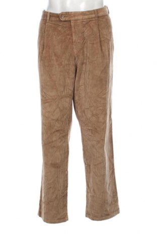 Pantaloni raiați de bărbați Bugatti, Mărime XXL, Culoare Bej, Preț 132,57 Lei