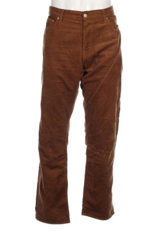 Pantaloni raiați de bărbați Carhartt, Mărime XXL, Culoare Maro, Preț 333,55 Lei
