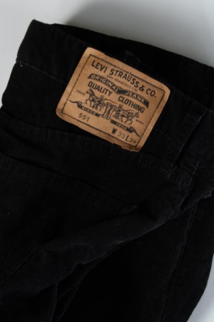Ανδρικό κοτλέ παντελόνι Levi's, Μέγεθος S, Χρώμα Μαύρο, Τιμή 19,18 €